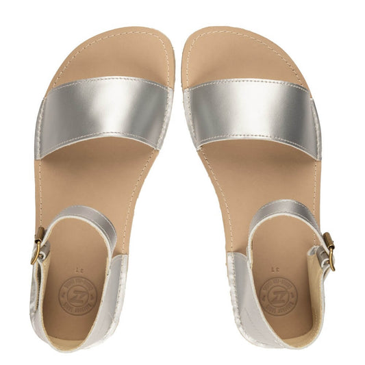 Sandalias Barefoot Siren Plateado | Adulto