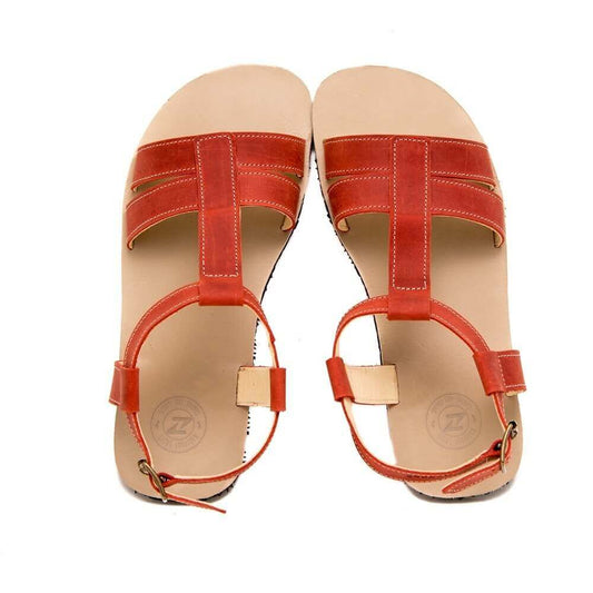 Sandalias Barefoot Freya Rojo Tierra | Adulto