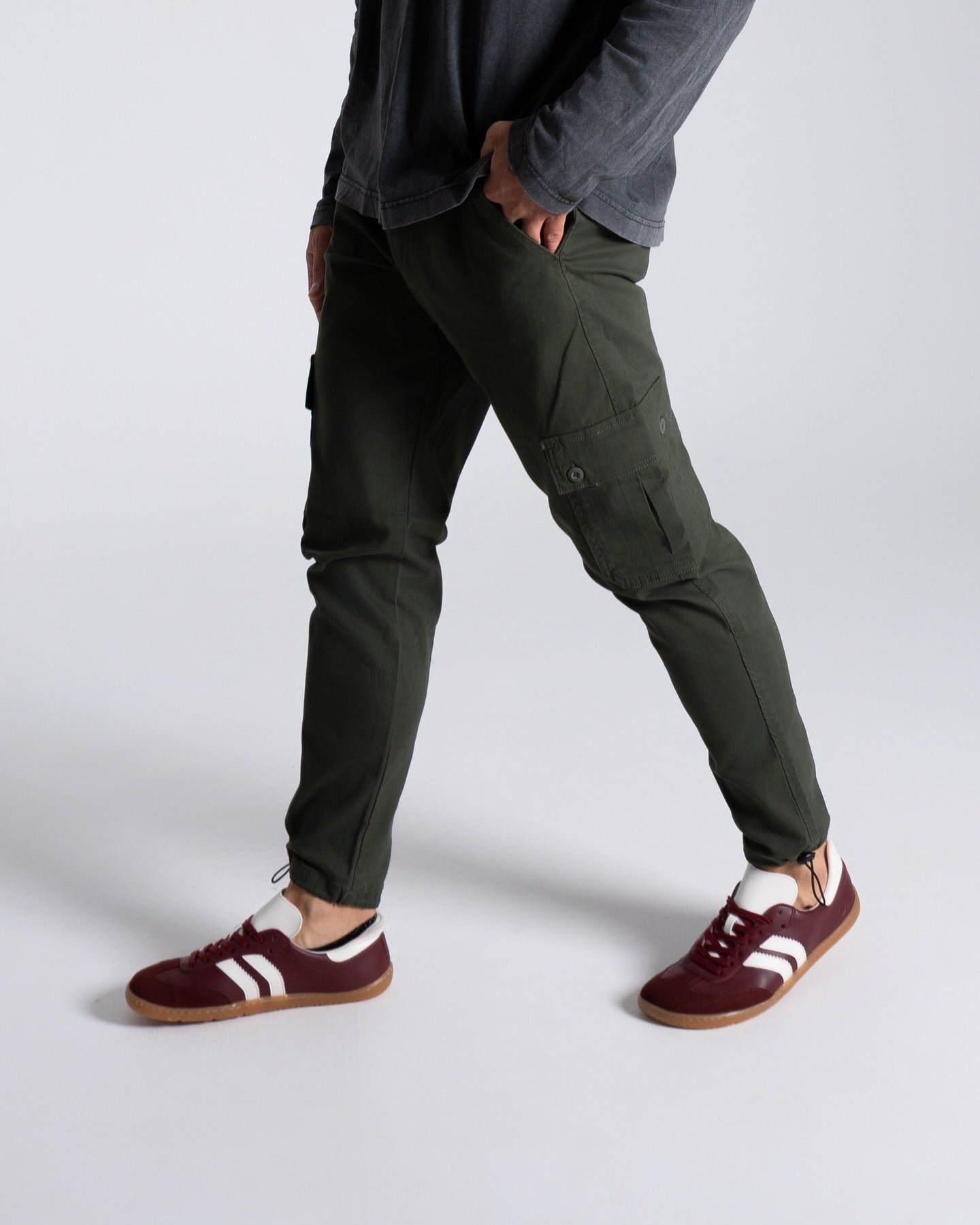 Deportivas Barefoot Retro Burdeos | Adulto