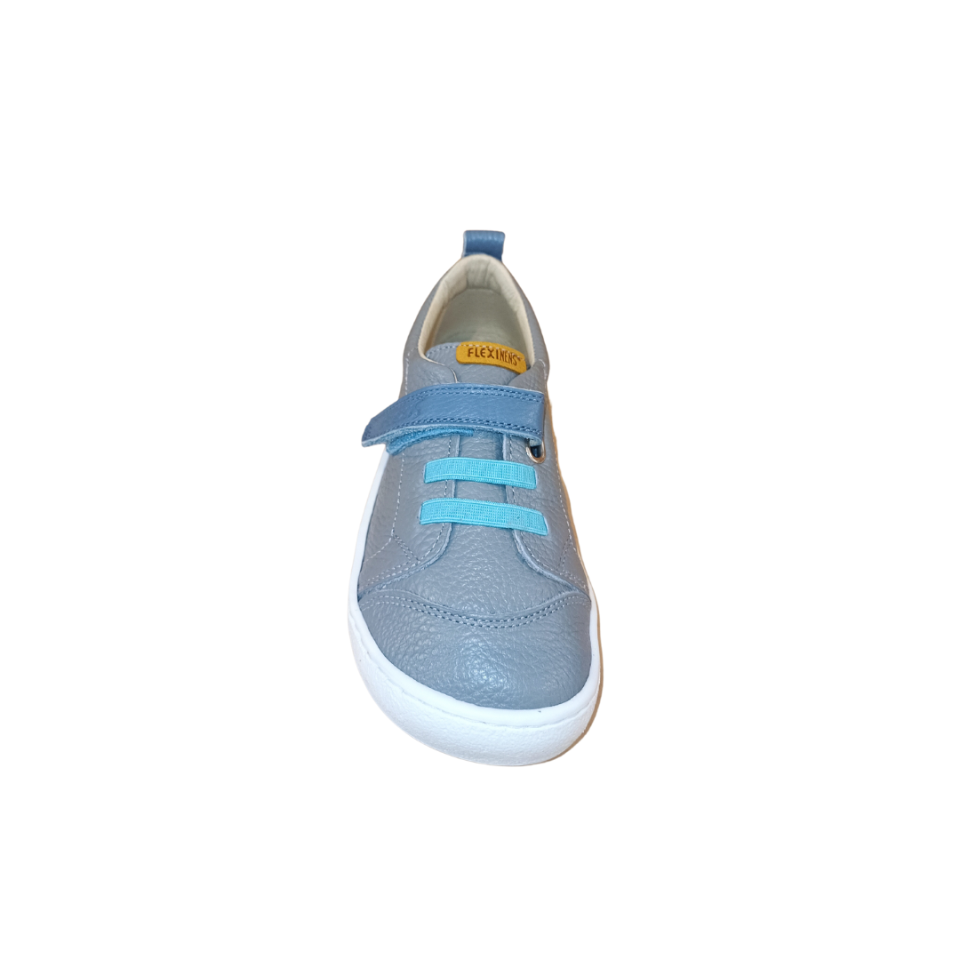 Deportivas Flexi Nens Gris Claro Un Velcro