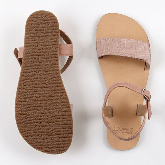 Sandalias Barefoot HERA Rosa Perla | LANG.S