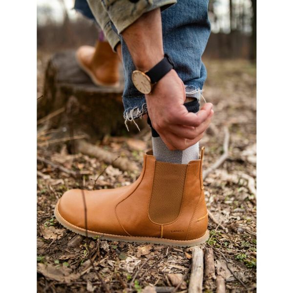 Botas Barefoot Chelsea LUNA Marrón | LANG.S
