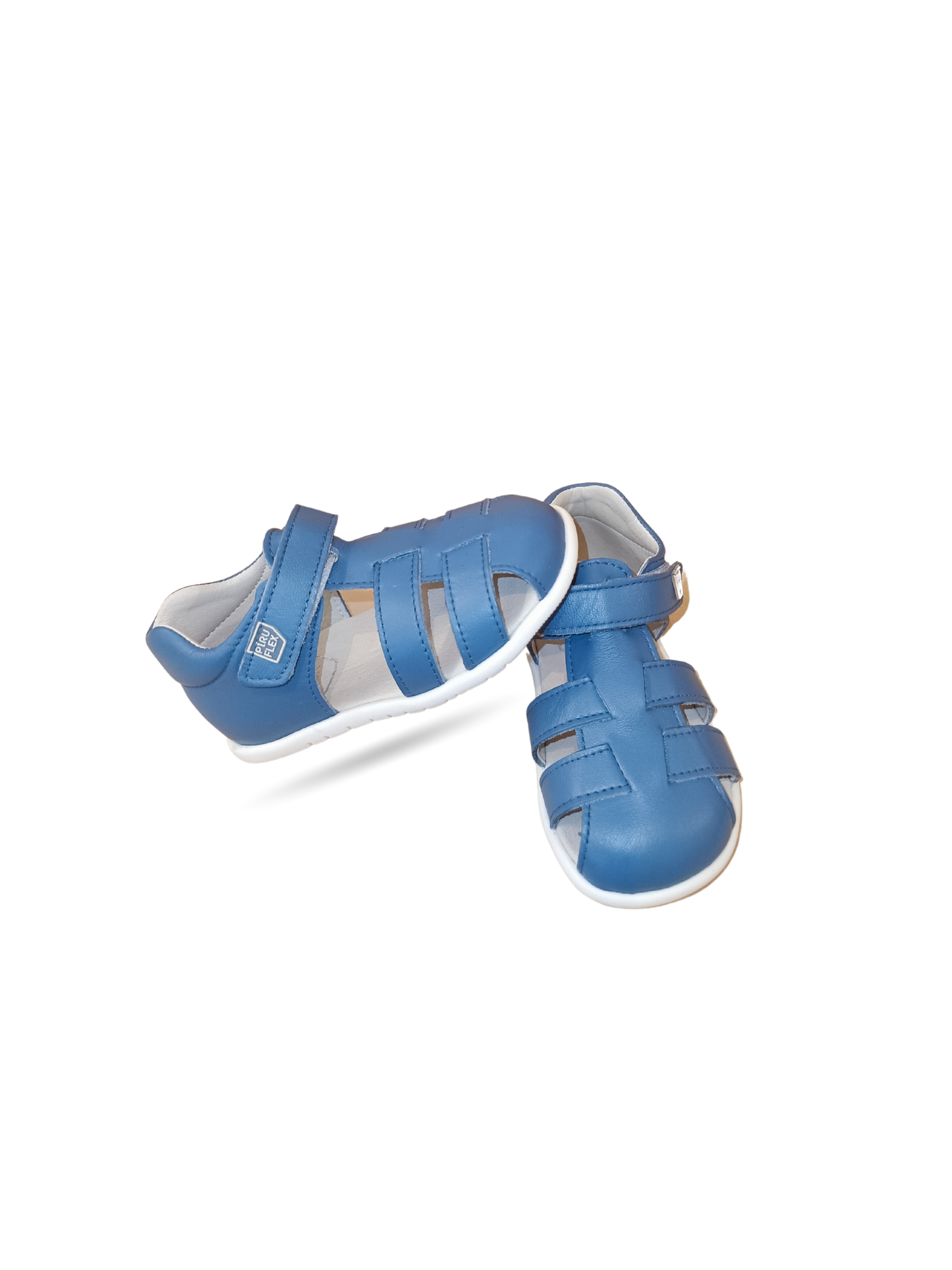 PIRUFLEX | Cangrejeras Piel Azul