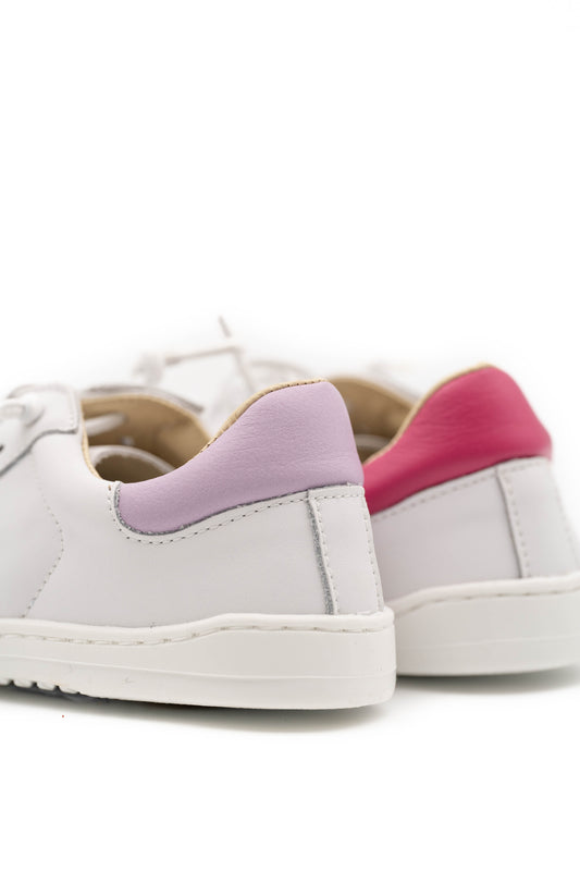 Deportivas Barefoot Flexi Nens Blanco Magenta | Adulto