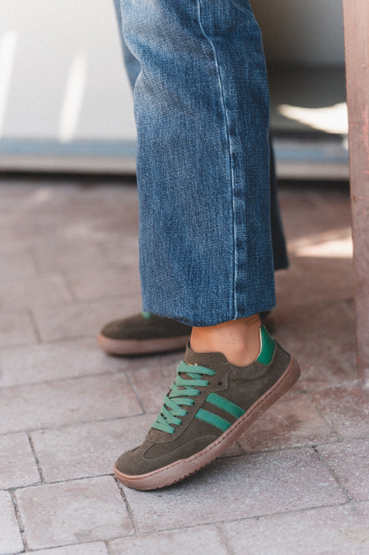 Deportivas Barefoot Flexi Nens FLEXIS Kaki | Adulto