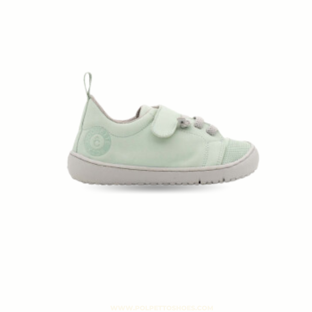 Deportivas Barefoot Verde Celadón