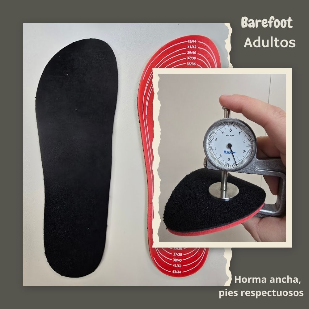 Plantillas Barefoot Adulto | COIMBRA