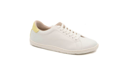 Deportivas Barefoot Blanco & Amarillo | Adulto