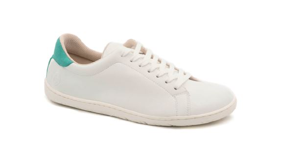 Deportivas Barefoot Blanco & Verde Agua | Adulto