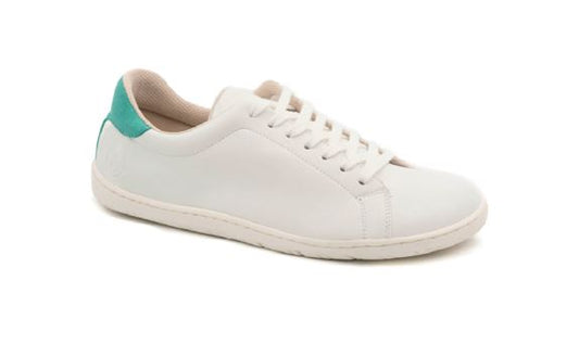 Deportivas Barefoot Blanco & Verde Agua | Adulto