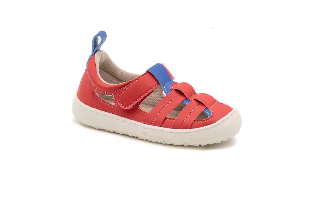 Sandalias Barefoot Iker Rojo