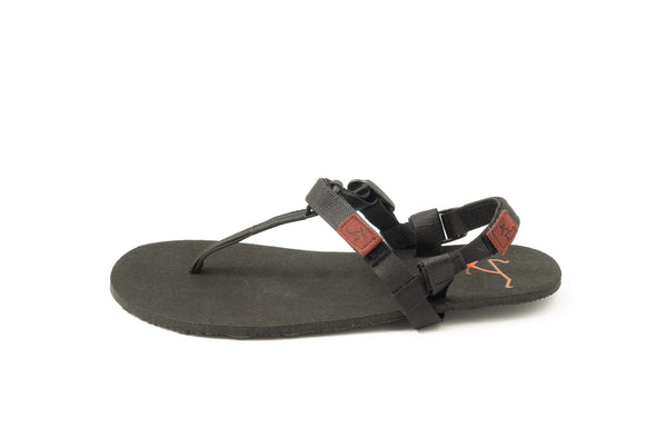 Sandalias Simna Negro | Pies Sucios
