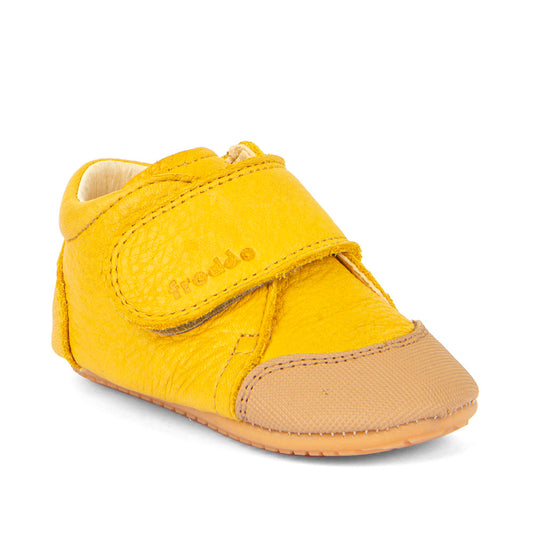 Botita Velcro Prewalkers Toesy Mostaza