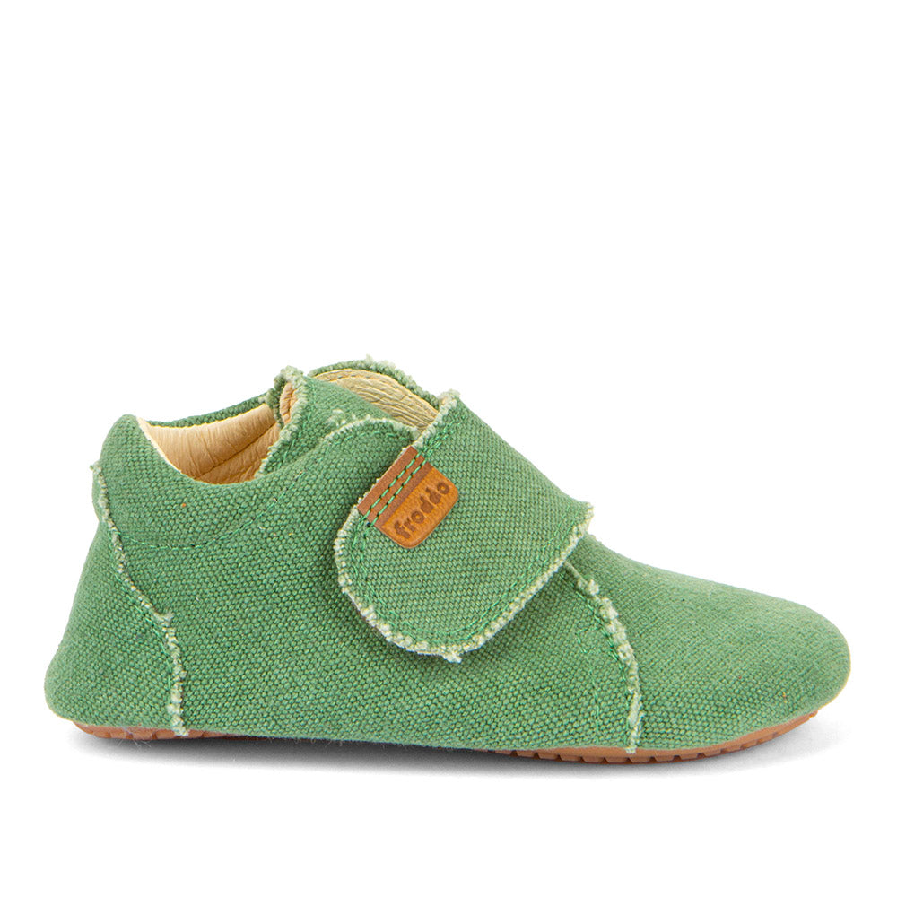 Deportivas Loneta Prewalker Verde Vegano | Niños