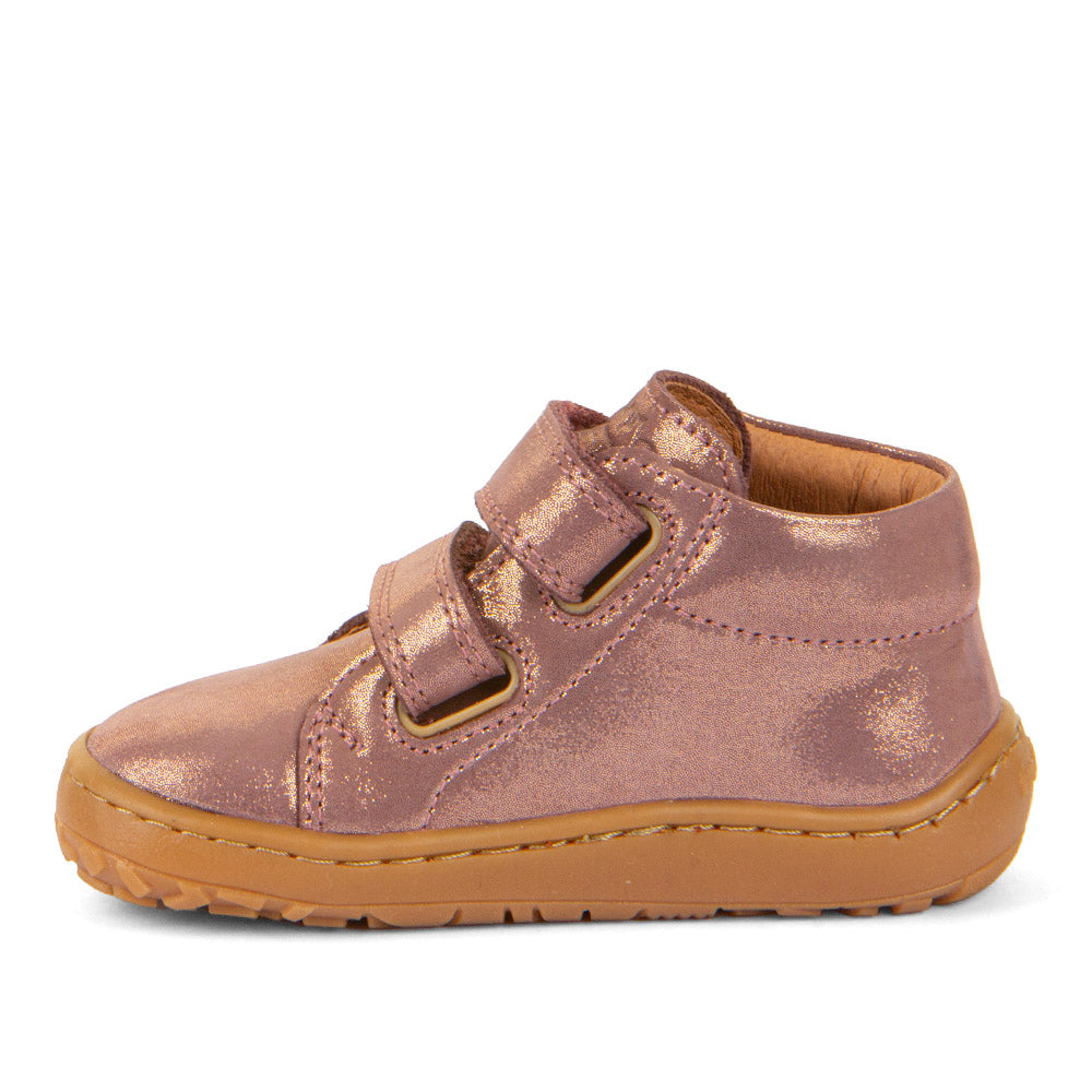Botas Baja Barefoot Rosa Brillante