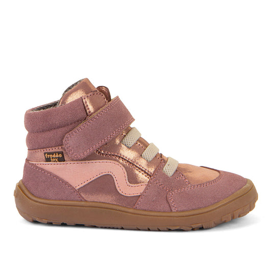 Botas Barefoot TEX GO Rosa Dorado