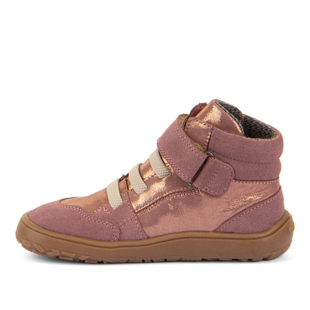 Botas Barefoot TEX GO Rosa Dorado