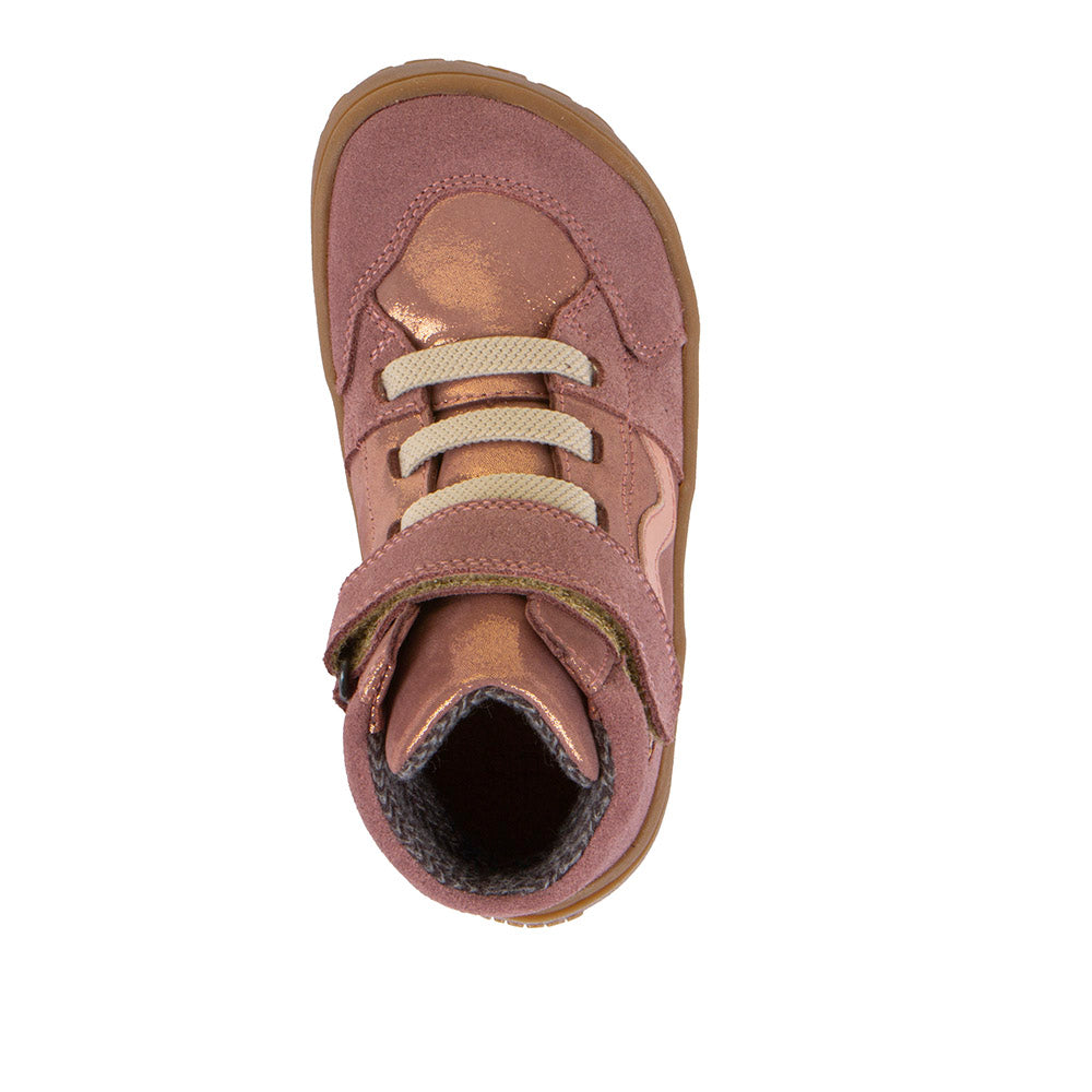 Botas Barefoot TEX GO Rosa Dorado