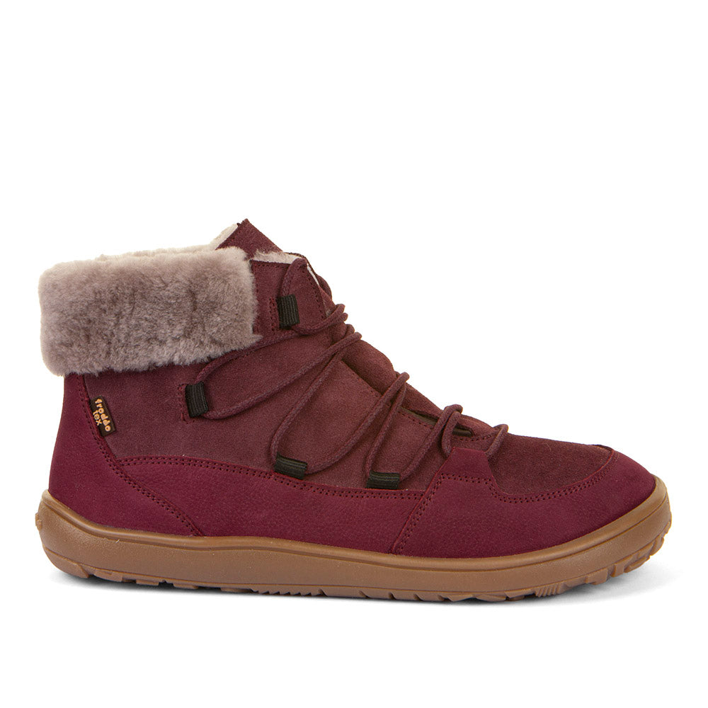 Botas Barefoot Up Furry W Tex Burdeos | Adulto