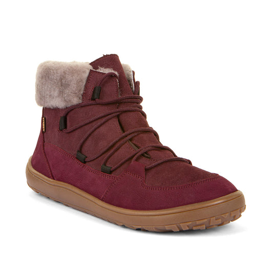 Botas Barefoot Up Furry W Tex Burdeos | Adulto
