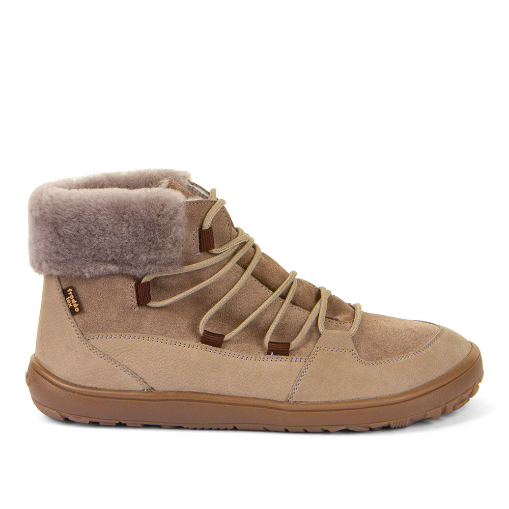 Botas Barefoot Up Furry W Tex Beige | Adulto