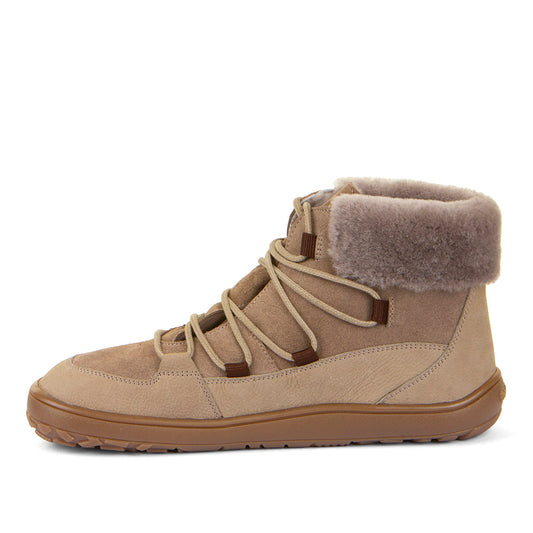 Botas Barefoot Up Furry W Tex Beige | Adulto