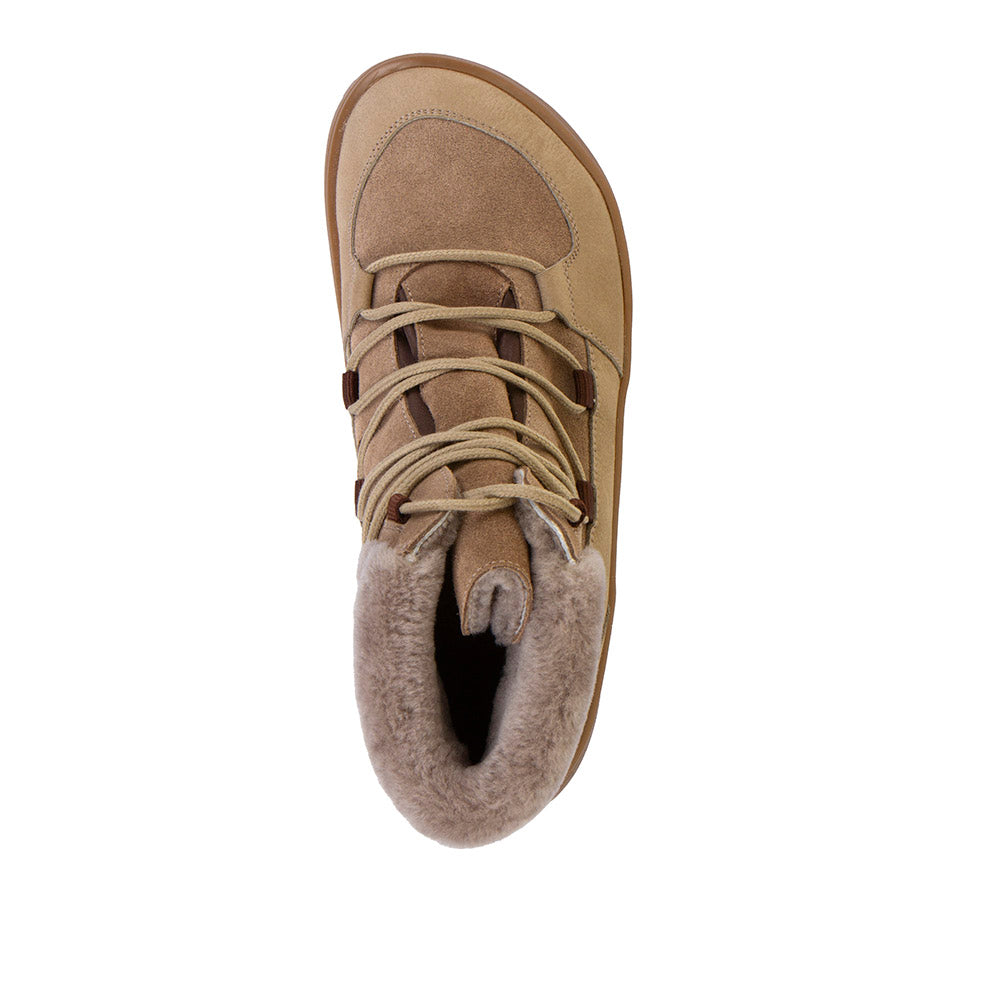 Botas Barefoot Up Furry W Tex Beige | Adulto