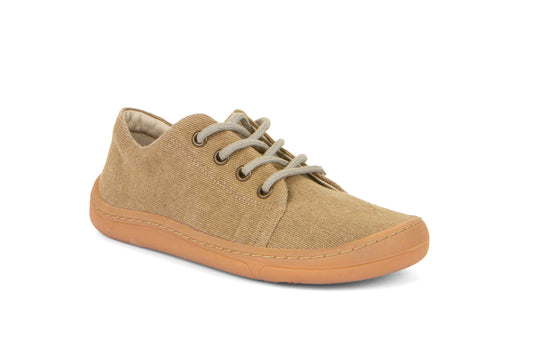Deportivas Barefoot Canvas Beige | Adulto