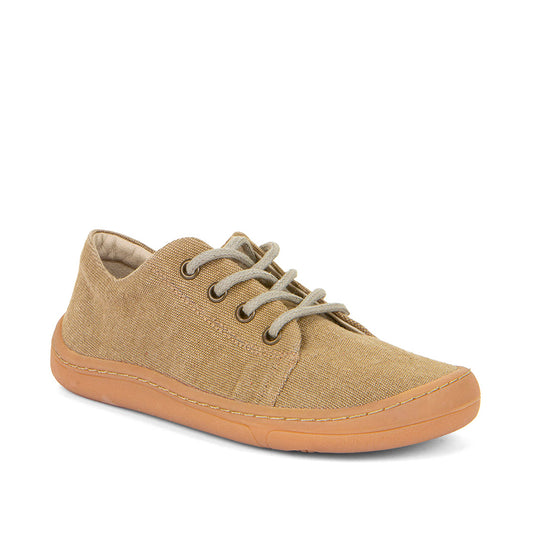 Deportivas Barefoot Canvas Beige | Adulto