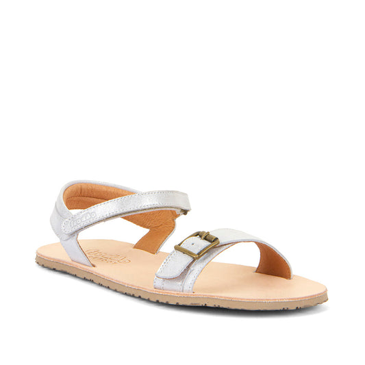 Sandalias Flexy Buckle Blanco Dorado | Adulto