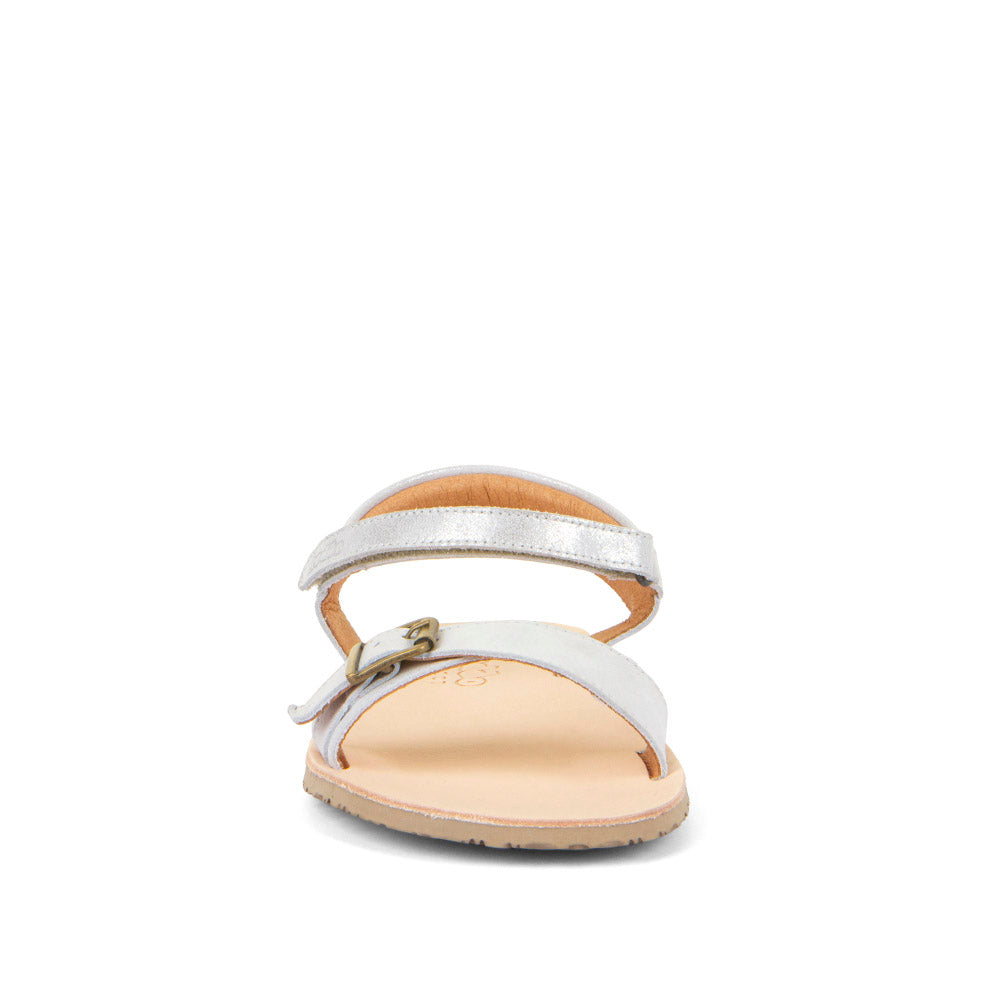 Sandalias Flexy Buckle Blanco Dorado | Adulto
