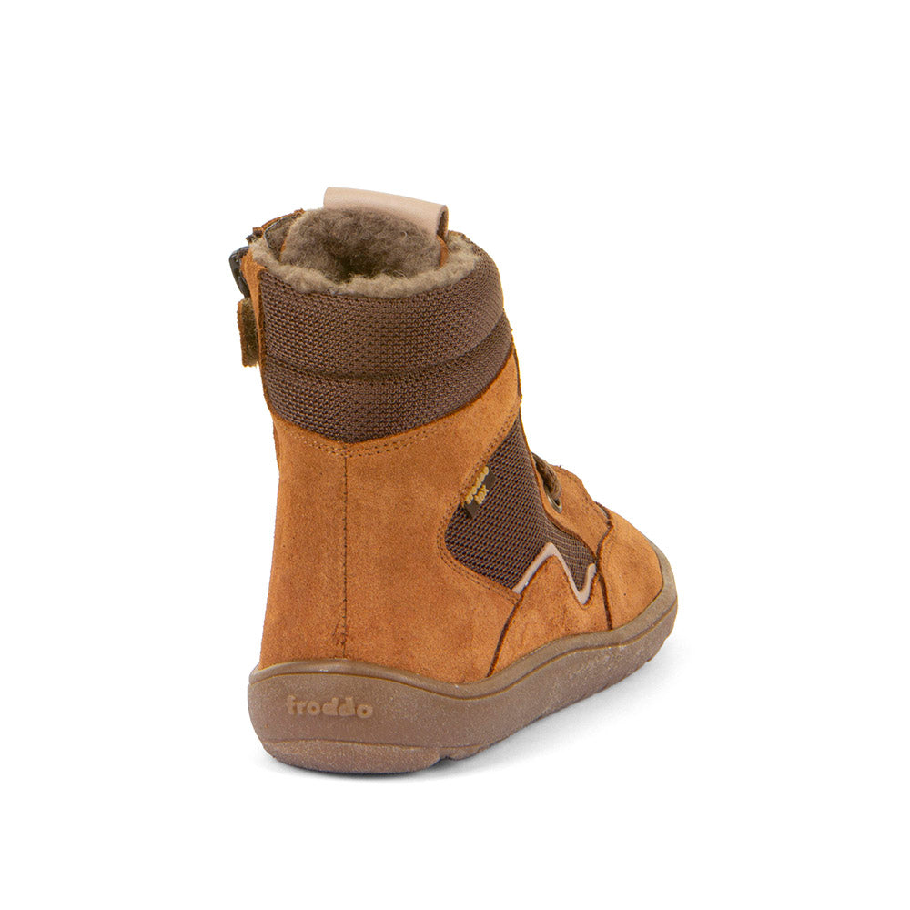 Botas Barefoot Tex Wool Grow Camel | Adulto