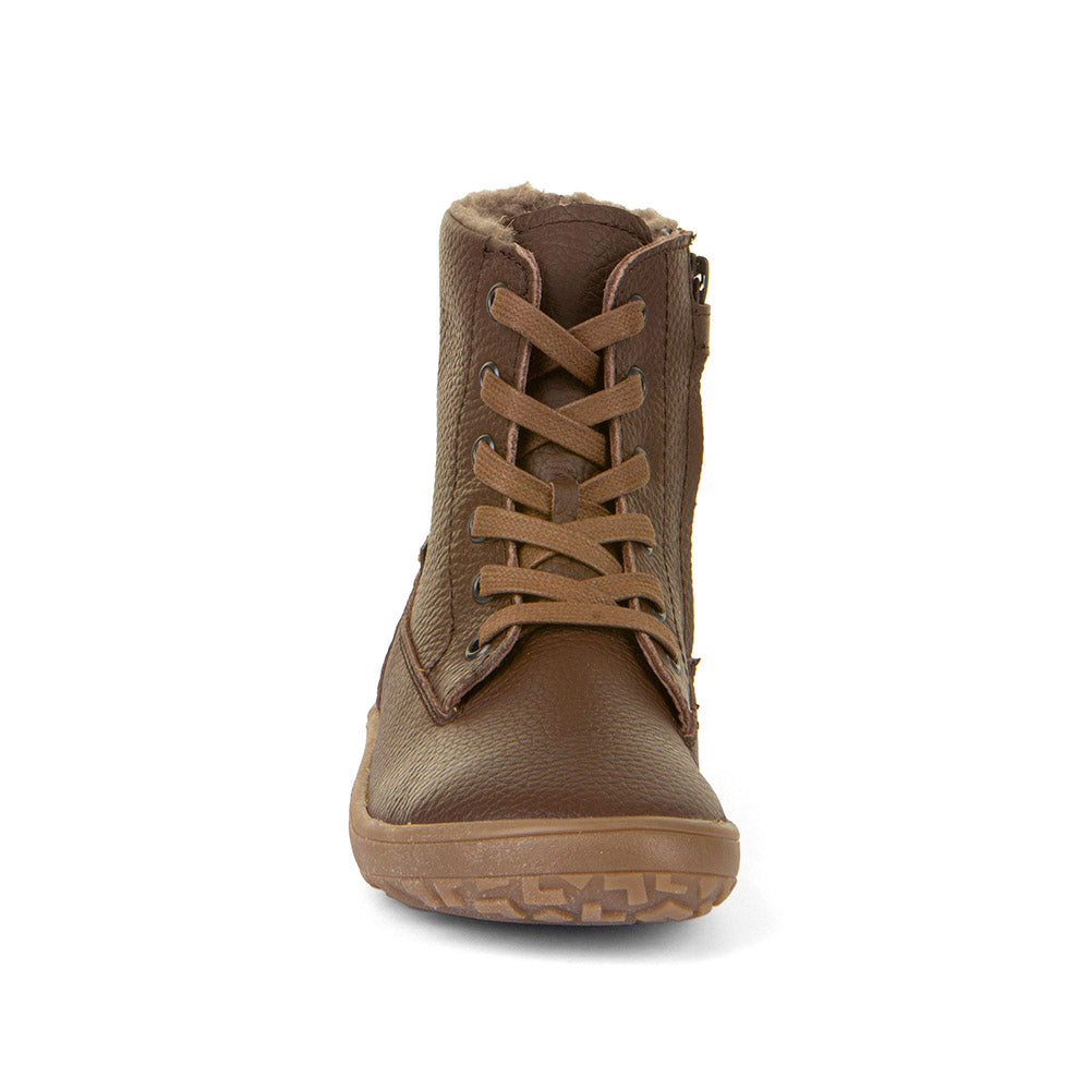 Botas Barefoot Tex Laces Marrón Oscuro | Adulto