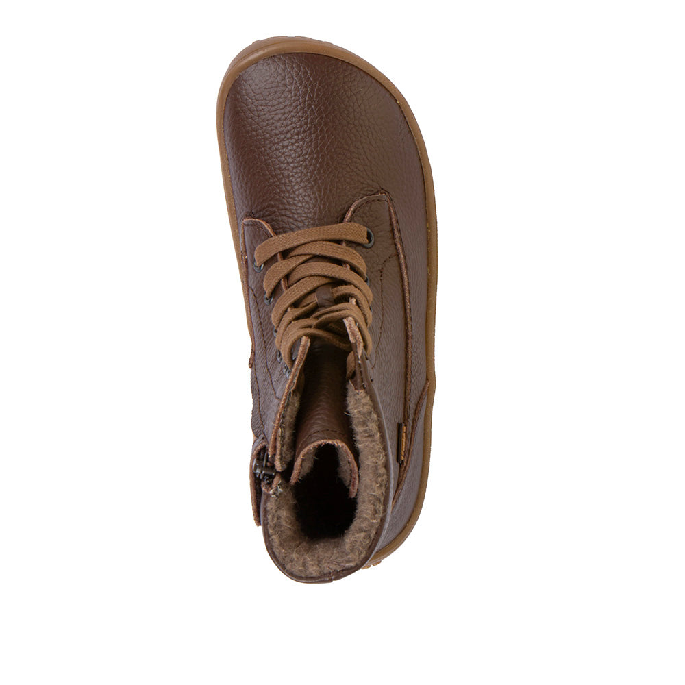 Botas Barefoot Tex Laces Marrón Oscuro | Adulto