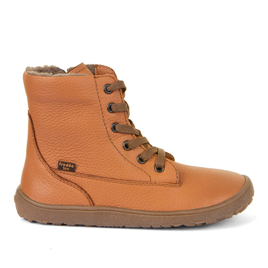 Botas Barefoot Tex Laces Camel | Adulto