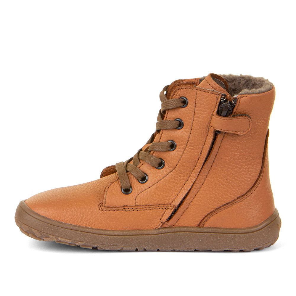 Botas Barefoot Tex Laces Camel | Adulto