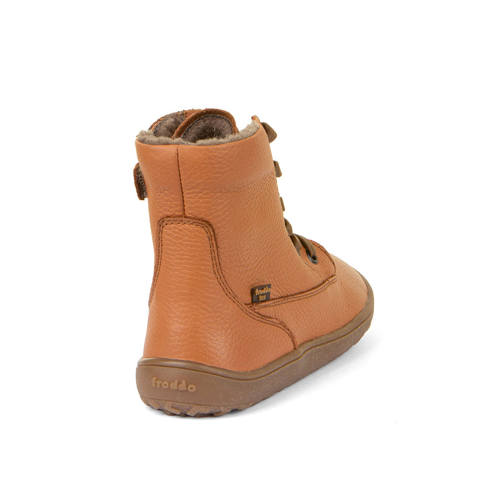 Botas Barefoot Tex Laces Camel | Adulto