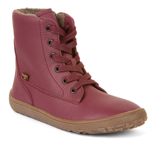 Botas Barefoot Tex Laces Burdeos | Adulto
