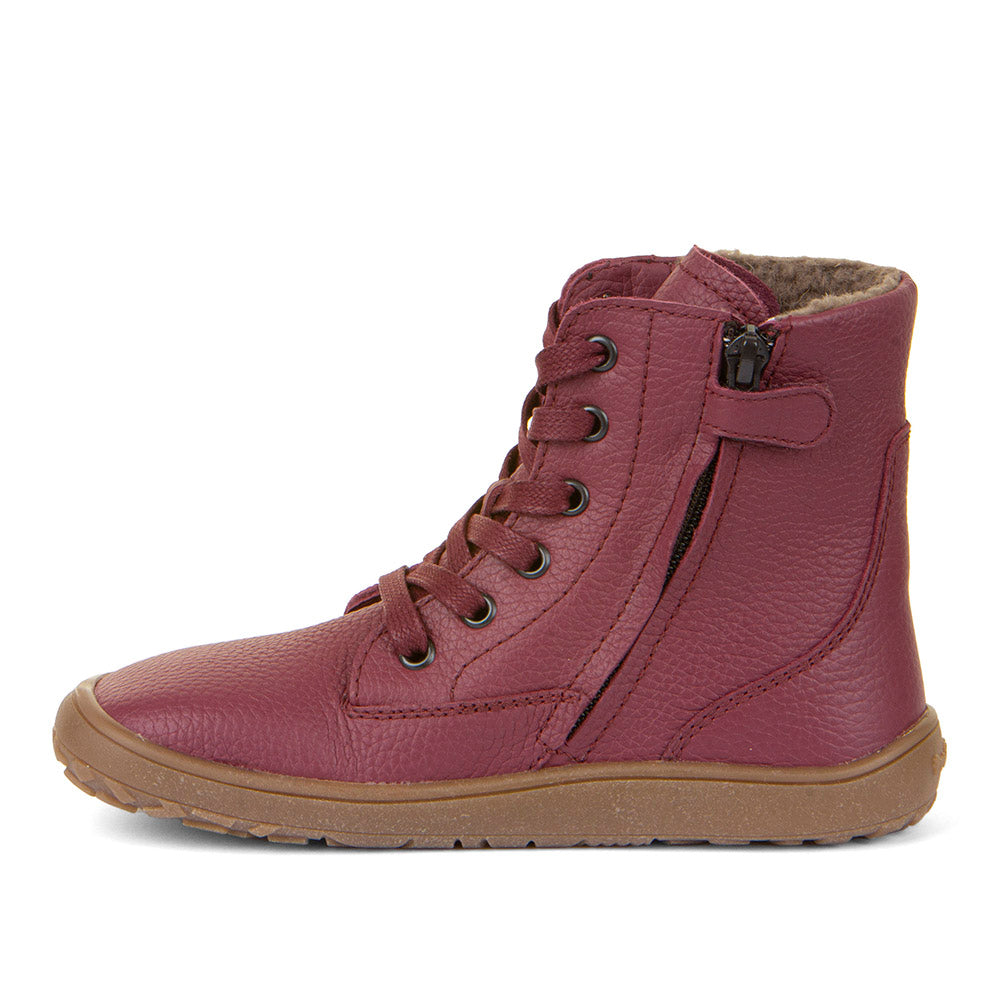 Botas Barefoot Tex Laces Burdeos | Adulto