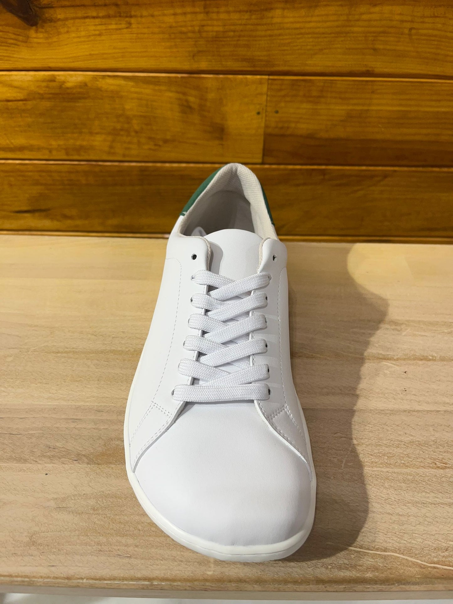 Deportivas Barefoot Blanco & Verde| Adulto