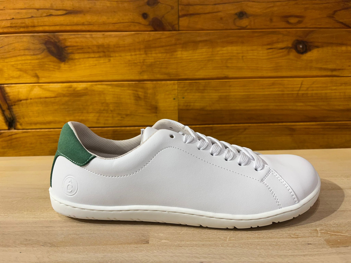 Deportivas Barefoot Blanco & Verde| Adulto