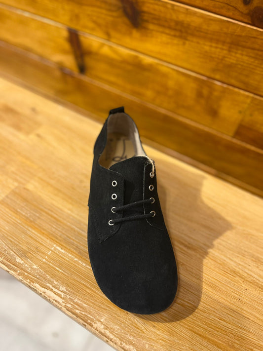 Zapato Blucher Serraje Negro | Adulto