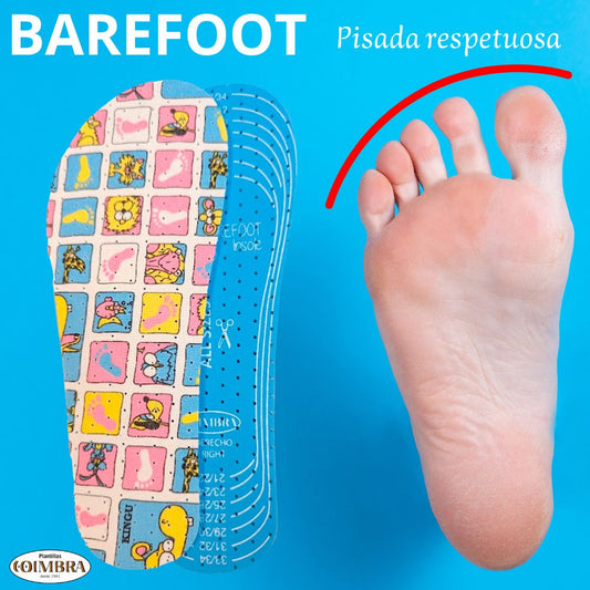Plantillas Barefoot Infantil | COIMBRA
