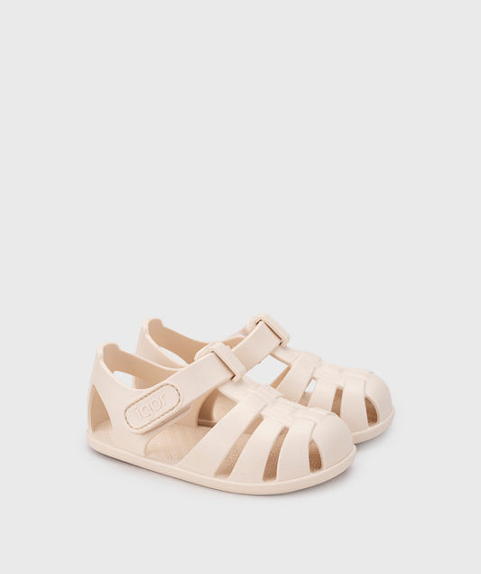 Cangrejeras Barefoot Nemo Solid Marfil