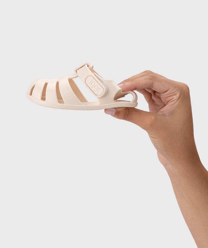 Cangrejeras Barefoot Nemo Solid Marfil