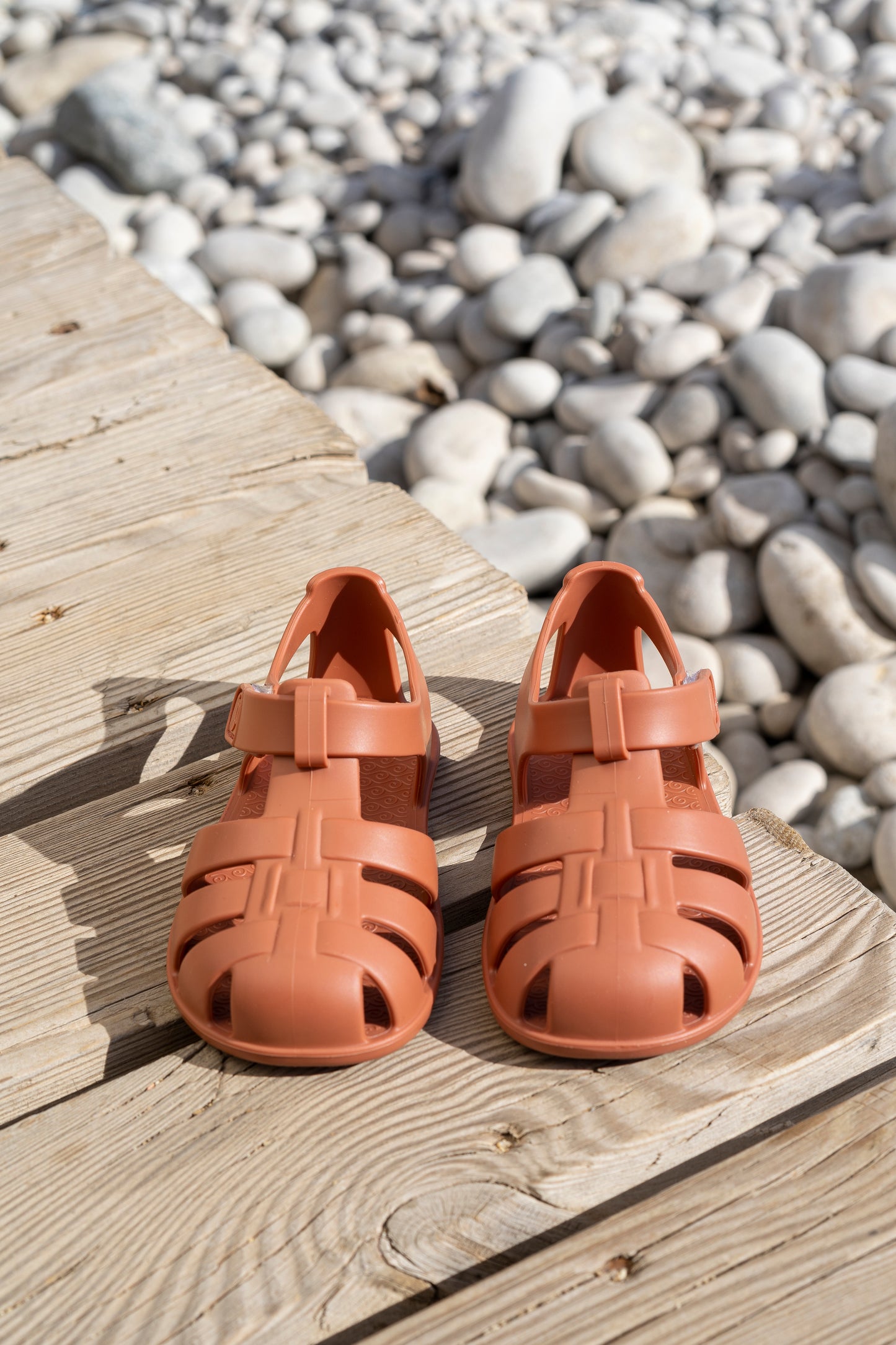 Cangrejeras Barefoot Nemo Solid Terracota
