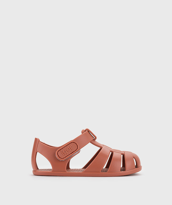 Cangrejeras Barefoot Nemo Solid Terracota