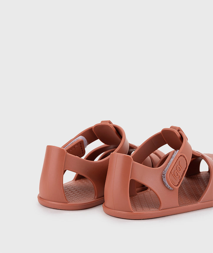 Cangrejeras Barefoot Nemo Solid Terracota