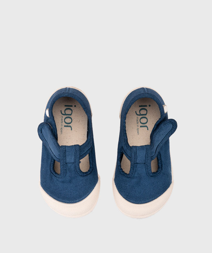 Lonetas Barefoot Pepito Azul Marino