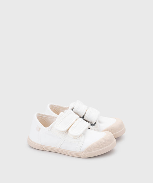 Lonetas Barefoot Doble Velcro Blanco